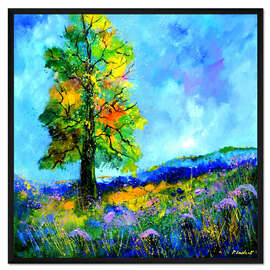 Gerahmter Kunstdruck Eichenwald