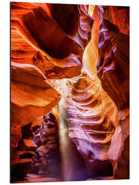 Aluminium print Upper Antelope Canyon Navajo Tours