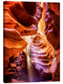 Canvas print Upper Antelope Canyon Navajo Tours