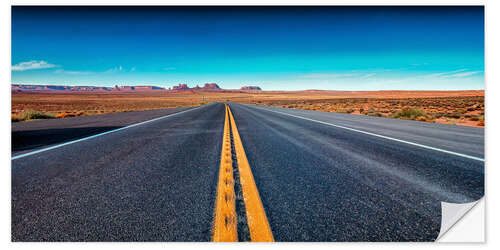 Wandsticker Monument Valley