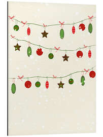 Magnettafel Weihnachtsdekoration