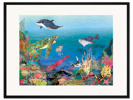 Gerahmter Kunstdruck Ocean