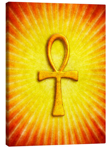 Lienzo Golden Ankh