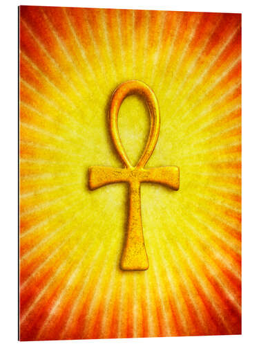 Gallery print Golden Ankh