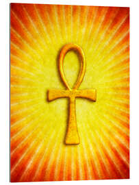 Gallery print Golden Ankh