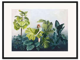 Gerahmter Kunstdruck Greenery