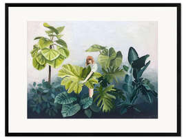 Gerahmter Kunstdruck Greenery