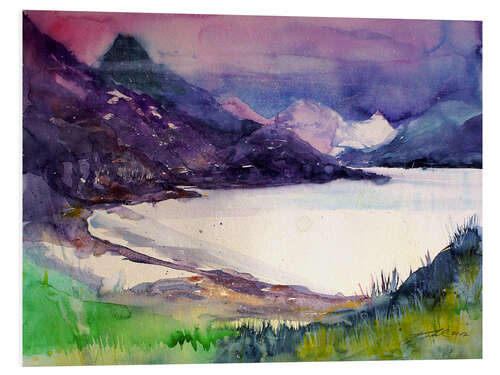 Quadro em PVC UK. Lake District Cumbria, Eskdale