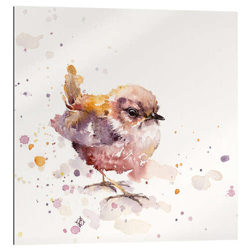 Gallery print Fluffy Le Wren (cute bird)