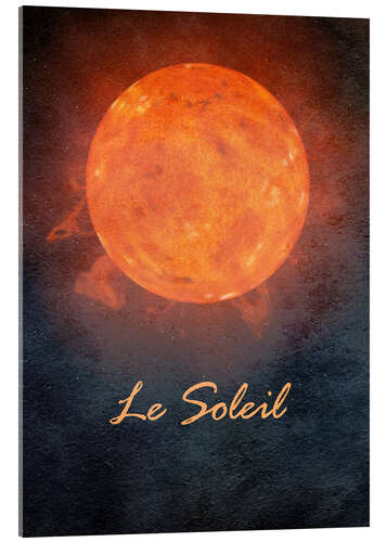 Acrylic print Le Soleil