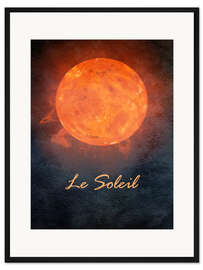 Gerahmter Kunstdruck Le Soleil