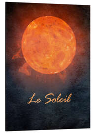 Magnettafel Le Soleil