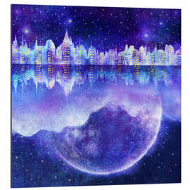 Magnettafel Stadtträume III