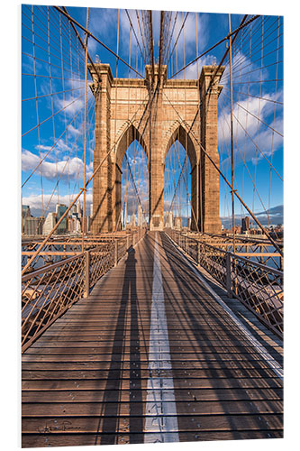 PVC-tavla Brooklyn Bridge New York