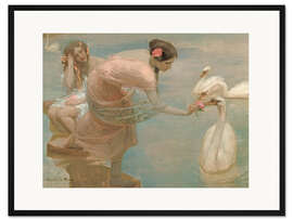 Gerahmter Kunstdruck Ein Sommermorgen