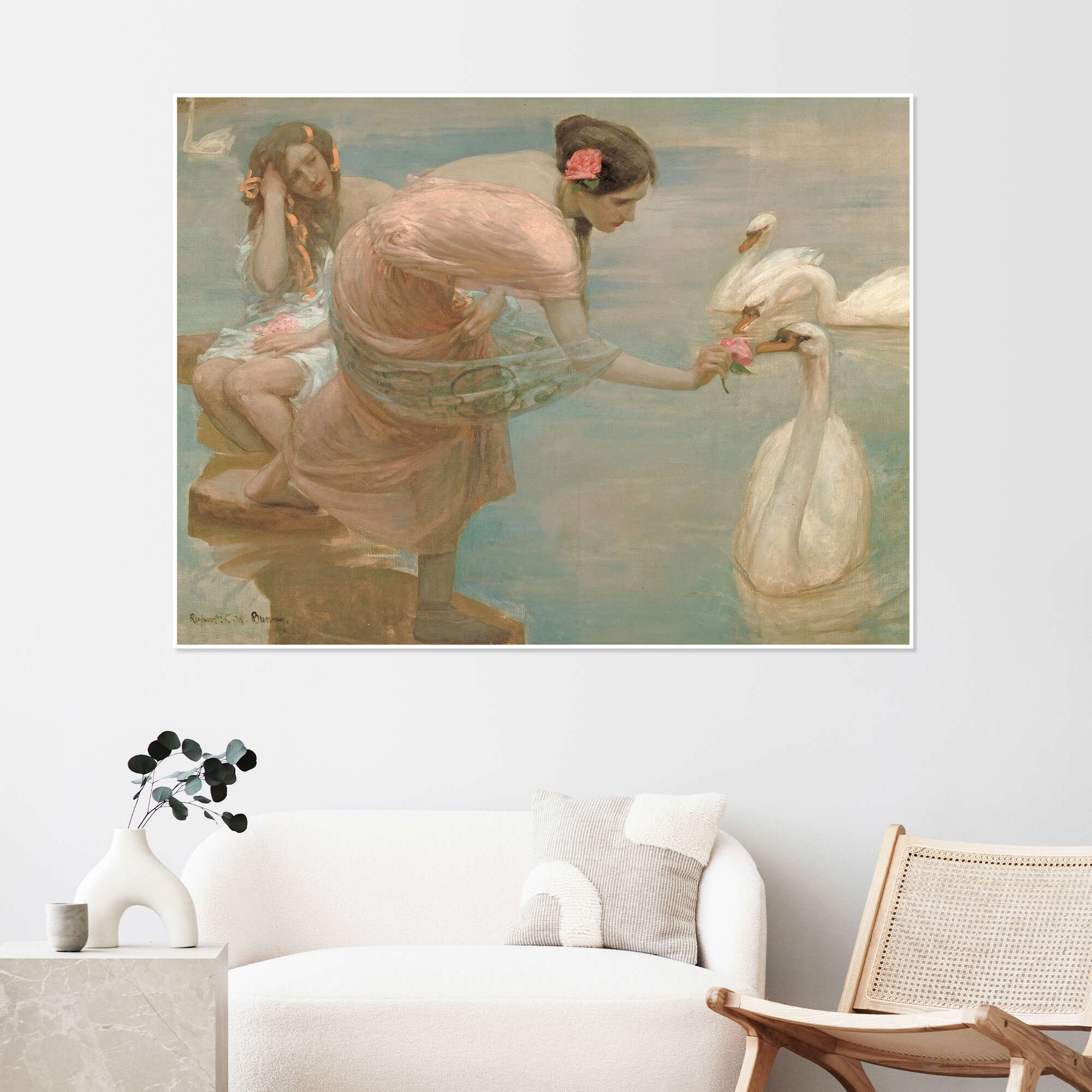 Rupert 'A Summer Morning' Gallery-Wrapped 2024 Canvas Wall Art (Ready to Hang)