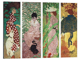 Magnettafel Frauen im Garten