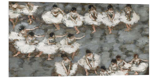 Foam board print Dancers, 1896