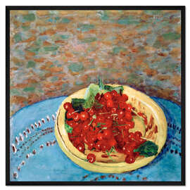 Gerahmter Kunstdruck Kirschen