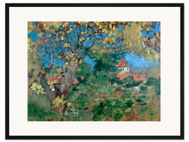 Gerahmter Kunstdruck The House in Grand-Lemps