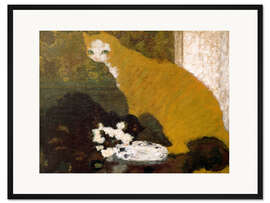 Gerahmter Kunstdruck Die Katzen