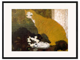 Innrammet kunsttrykk The cats