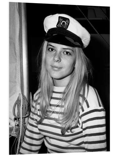 Foam board print France Gall