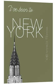 Tableau en PVC I've been to New York