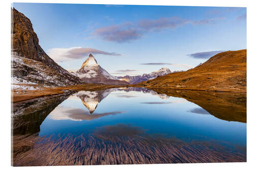 Acrylglasbild Matterhorn im Wallis