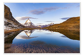 Poster Matterhorn in the Valais - Dieterich Fotografie