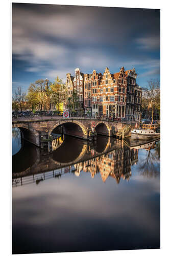 Stampa su PVC Amsterdam during morning light