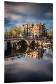 Tableau en plexi-alu Amsterdam during morning light