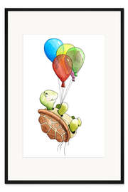 Gerahmter Kunstdruck Schildkröte