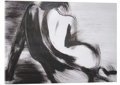 Obraz na szkle akrylowym Curves VII - Female Nude