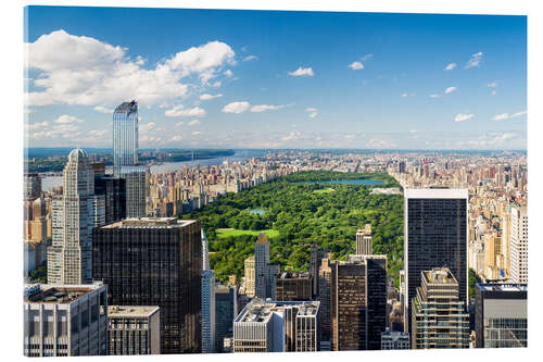 Acrylic print Central Park in New York City, USA