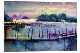 Magnettafel UK. Lake District, Derwent Water