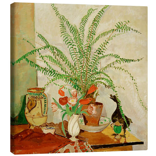 Quadro em tela Still life with leaf plant