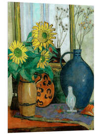 Tableau en PVC Still Life with Sunflowers