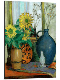 Magnettafel Stillleben mit Sonnenblumen