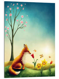 Gallery print Fox in the spring