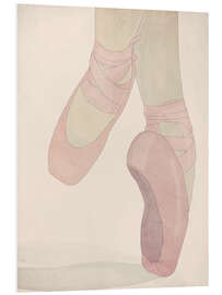 Stampa su PVC Ballerina on tiptoes