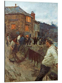 Magnettafel Der Kai in Newlyn