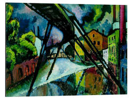 Magnettafel Schwebebahn