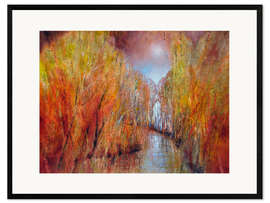 Impression artistique encadrée Beautiful autumn day