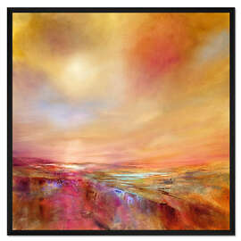 Gerahmter Kunstdruck den Himmel berühren