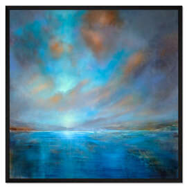 Gerahmter Kunstdruck Blaue Weite