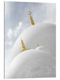 Galleriprint white cupolas of sheikh zayed mosque