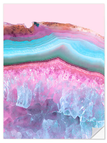 Wall sticker Psychedelic agate