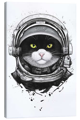 Canvastavla Cosmic Cat