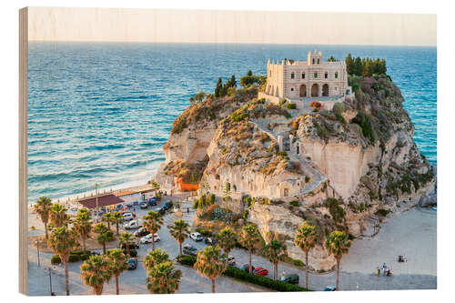 Quadro de madeira Monastery on Santa Maria Island - Calabria, Italy